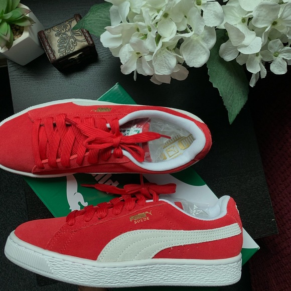 puma suede regal red